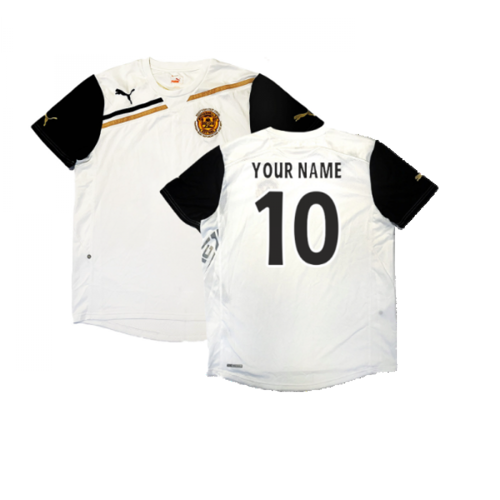Motherwell 2011 Player Issue Cup Final Training Shirt ((Excellent) L) (Your Name)_0