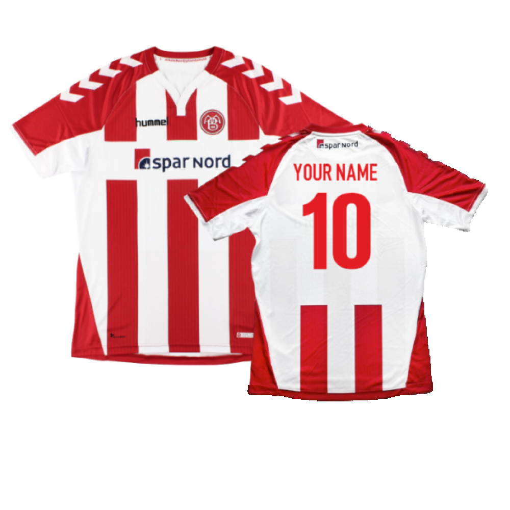 Aalborg 2017-18 Home Shirt ((Excellent) XL) (Your Name)_0