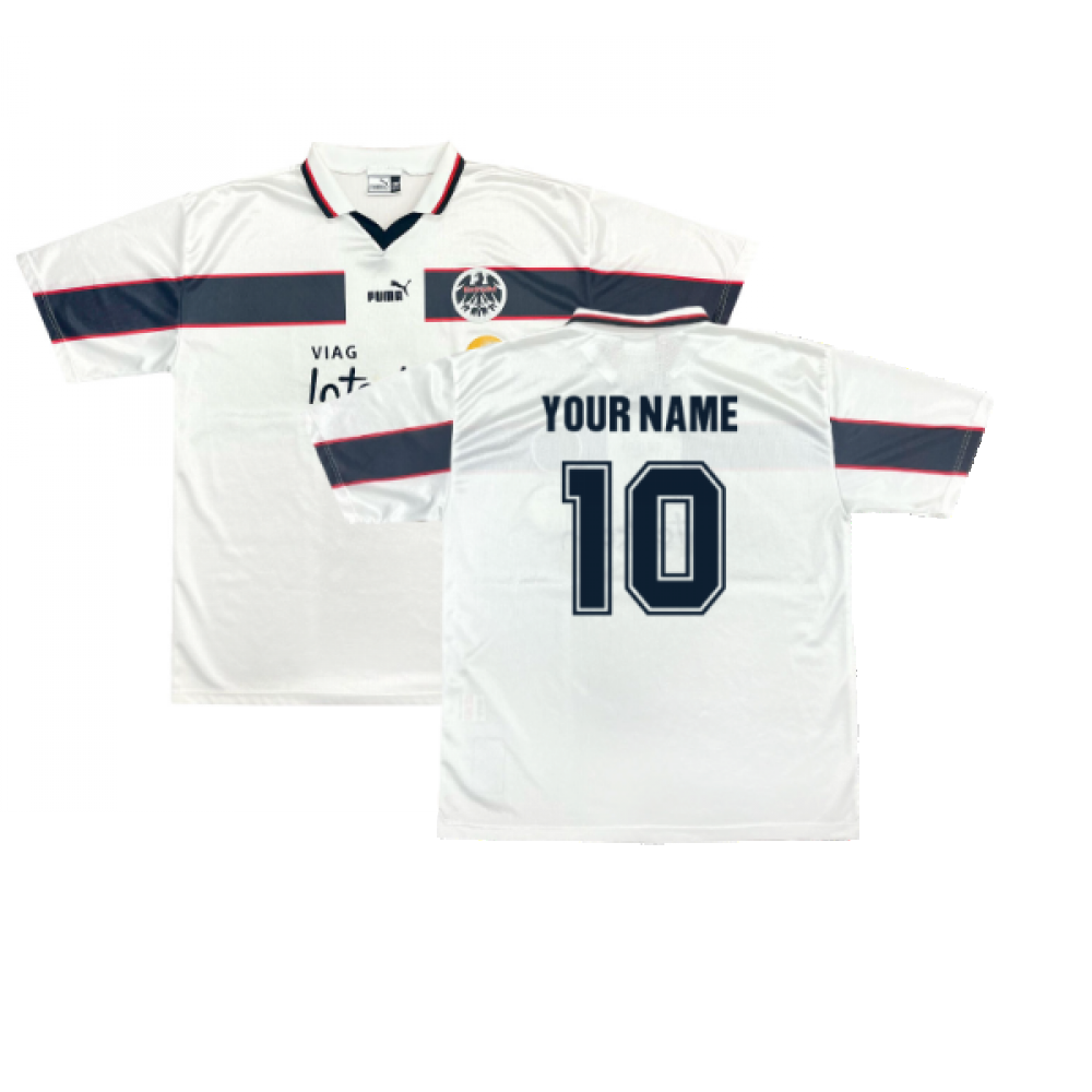 Eintracht Frankfurt 1998-99 Away Shirt ((Good) XXL) (Your Name)_0