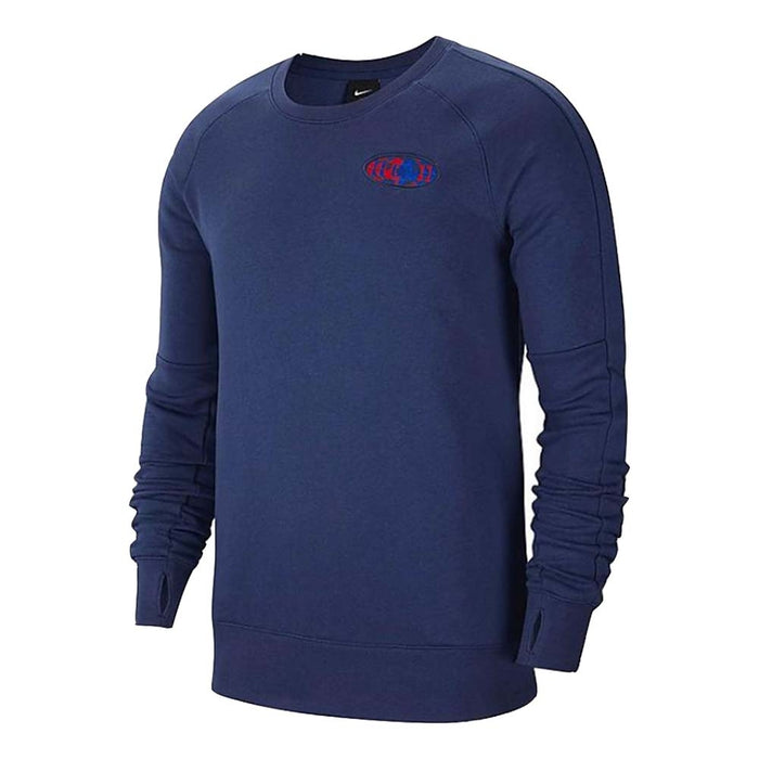 2020-2021 England Fleece Crew Sweatshirt (Navy)