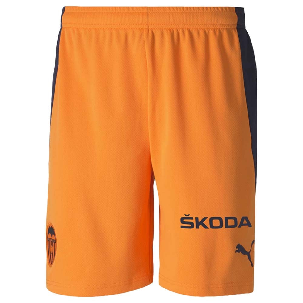 2020-2021 Valencia Away Shorts (Orange)