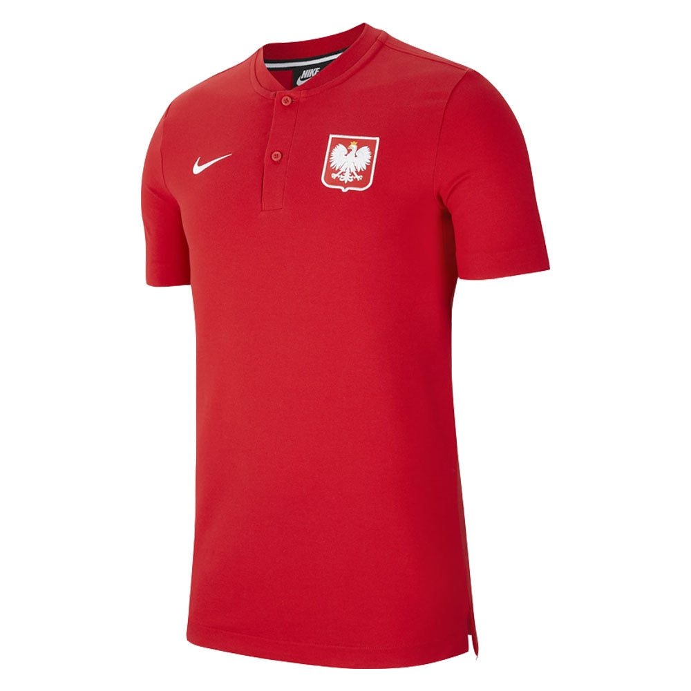 2020-2021 Poland Authentic Polo Shirt (Red)_0
