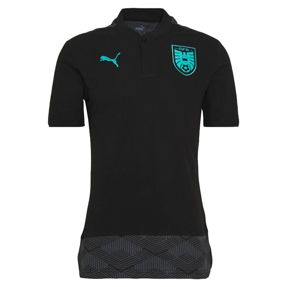 2020-2021 Austria Casuals Polo Shirt (Black)_0