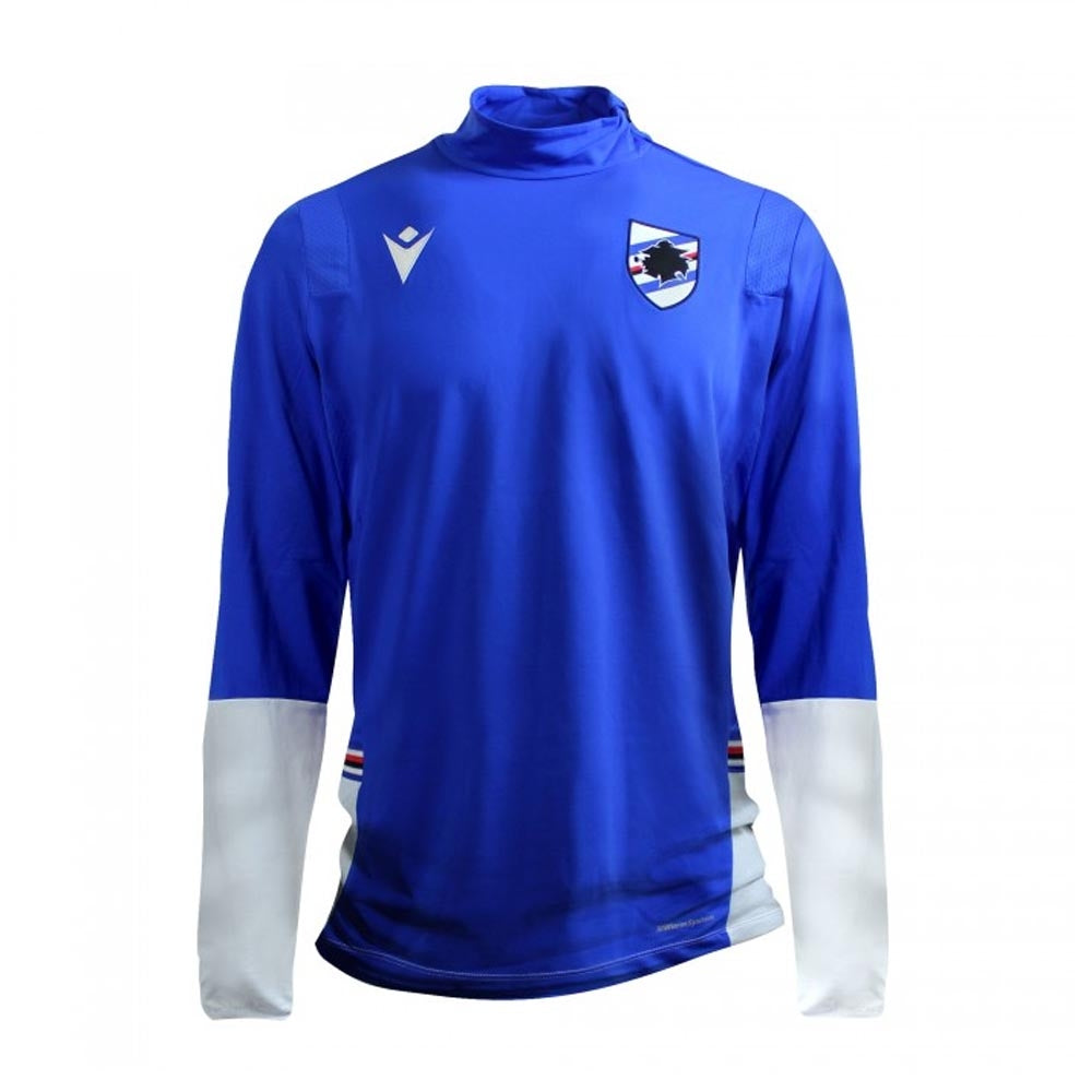 2020-2021 Sampdoria Full Zip Microfibre Jacket (Blue)_0