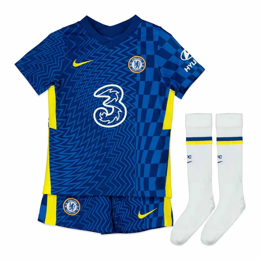 2021-2022 Chelsea Little Boys Home Mini Kit_0
