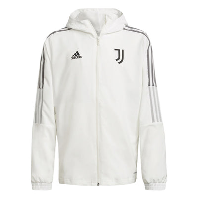 2021-2022 Juventus Presentation Jacket (White) - Kids_0