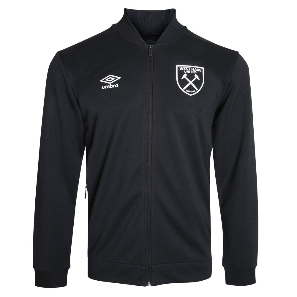 2021-2022 West Ham Presentation Jacket (Black)_0