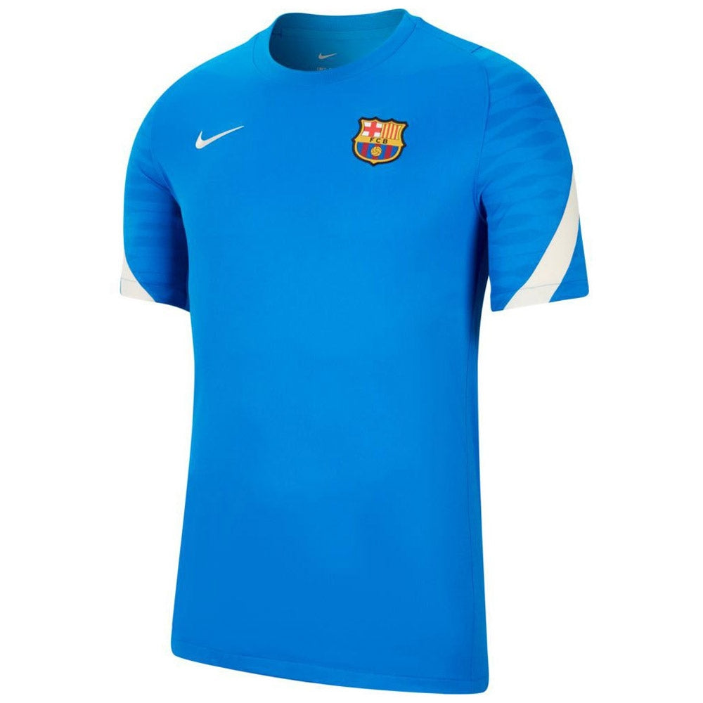2021-2022 Barcelona Training Shirt (Blue) (RONALDINHO 10)_3
