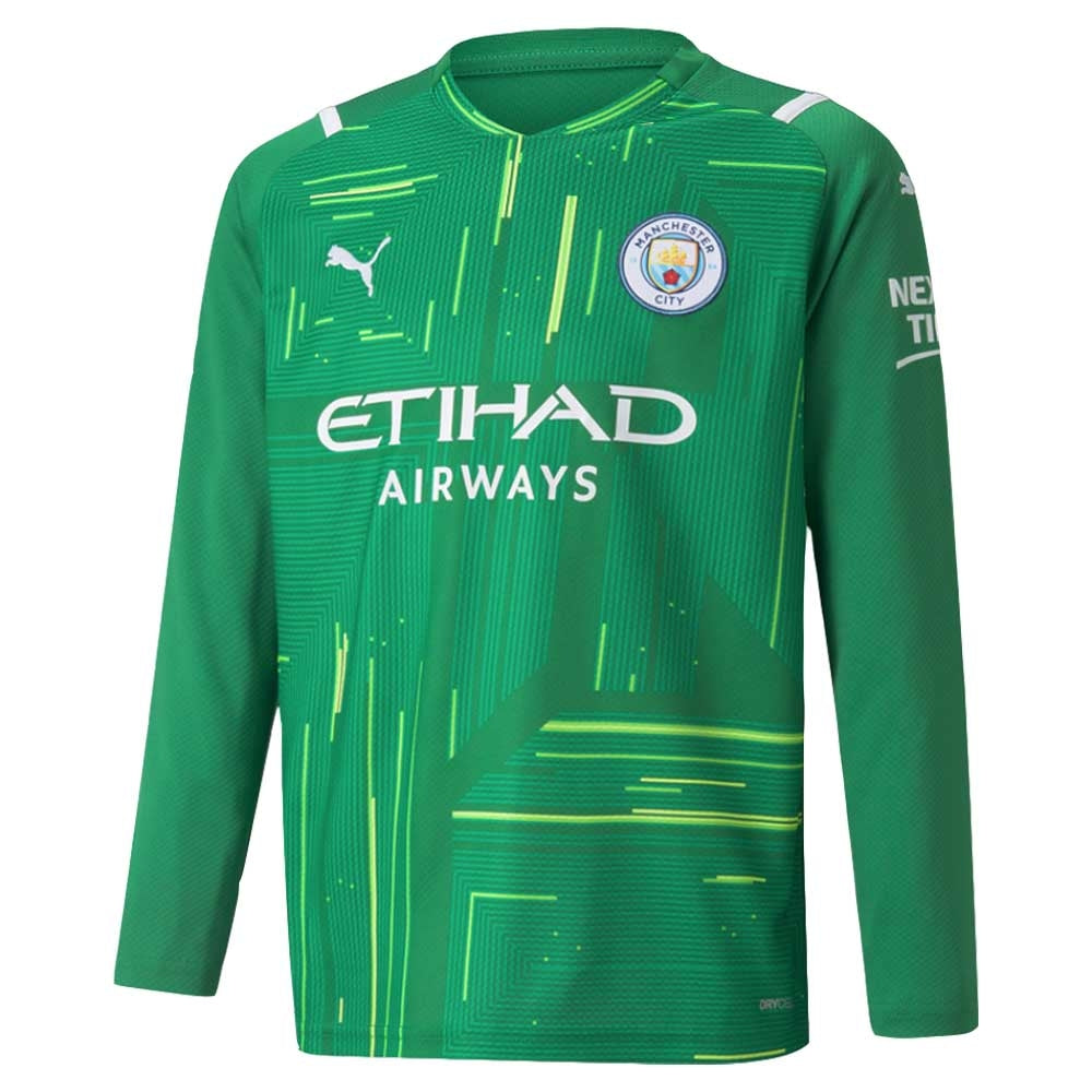 2021-2022 Man City LS Goalkeeper Shirt (Green)_0