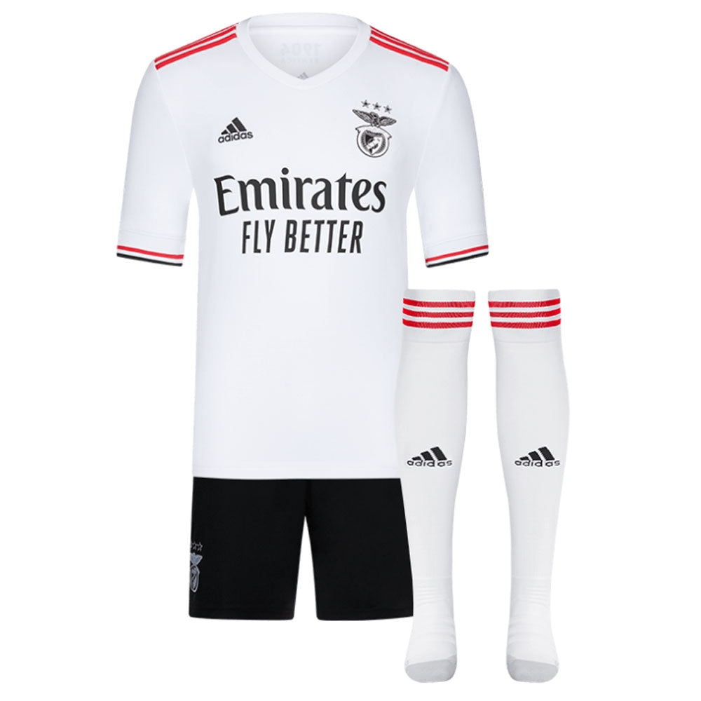 2021-2022 Benfica Away Little Boys Mini Kit_0