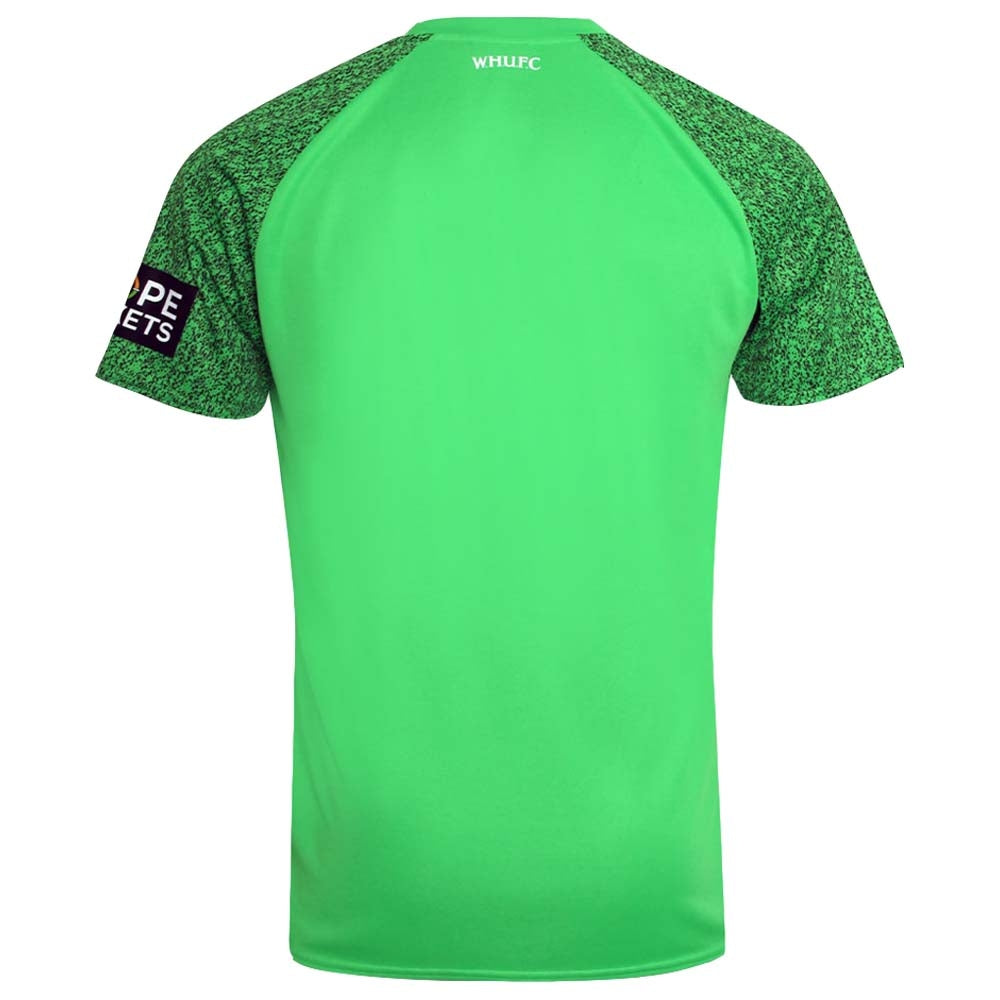 2021-2022 West Ham Home Goalkeeper Shirt (Green) (FABIANSKI 1)_4