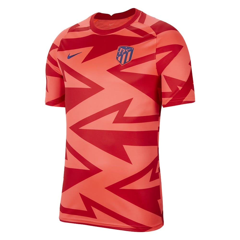 2021-2022 Atletico Madrid Pre-Match Training Shirt (Red) - Kids_0