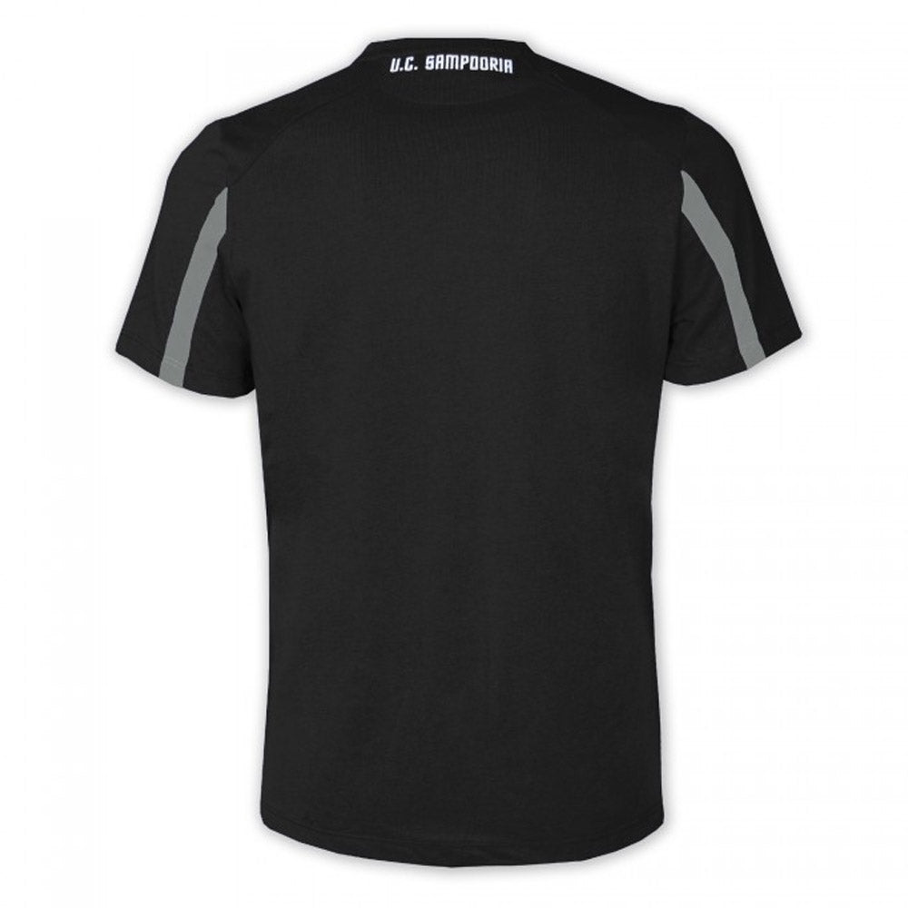 2021-2022 Sampdoria Cotton Poly T-Shirt (Black)_0
