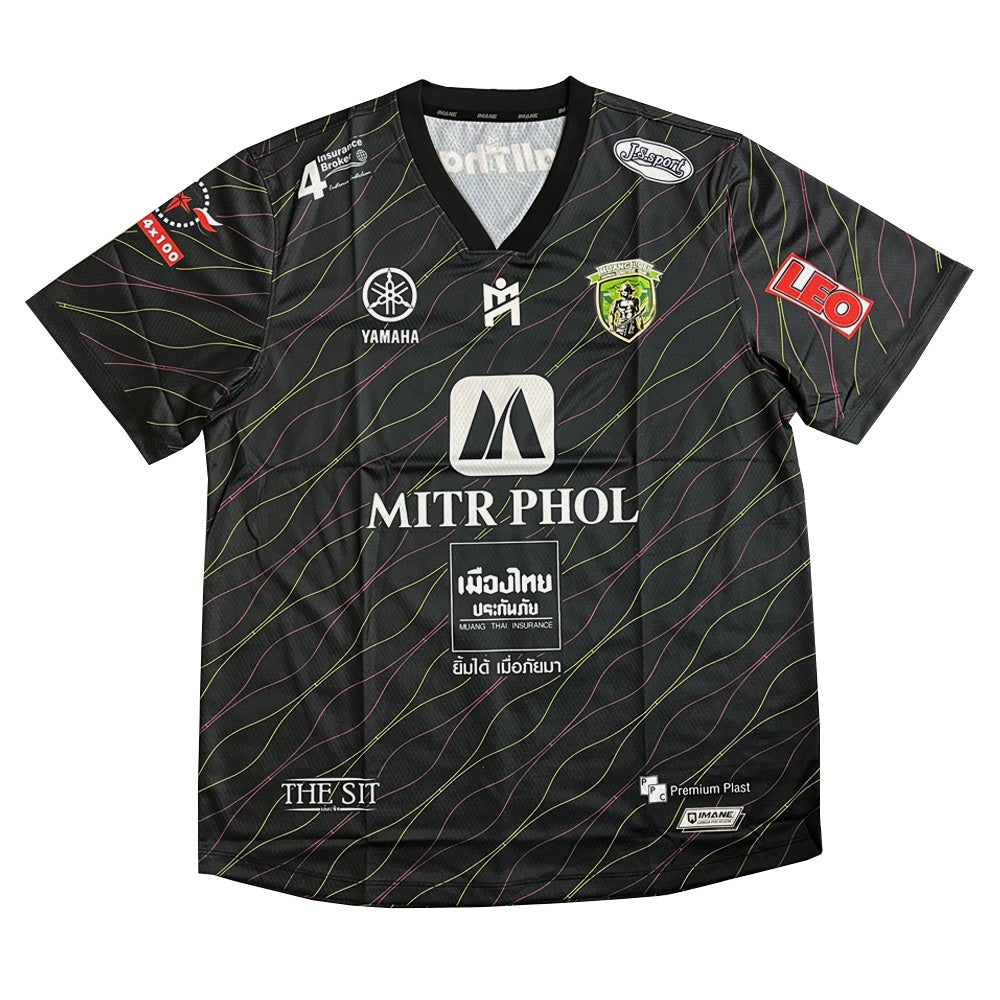 2021 Muang Loei United Goalkeeper Shirt (Black)_0