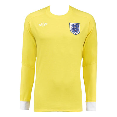 2010-2011 England Goalkeeper LS Shirt (Yellow) (Excellent)