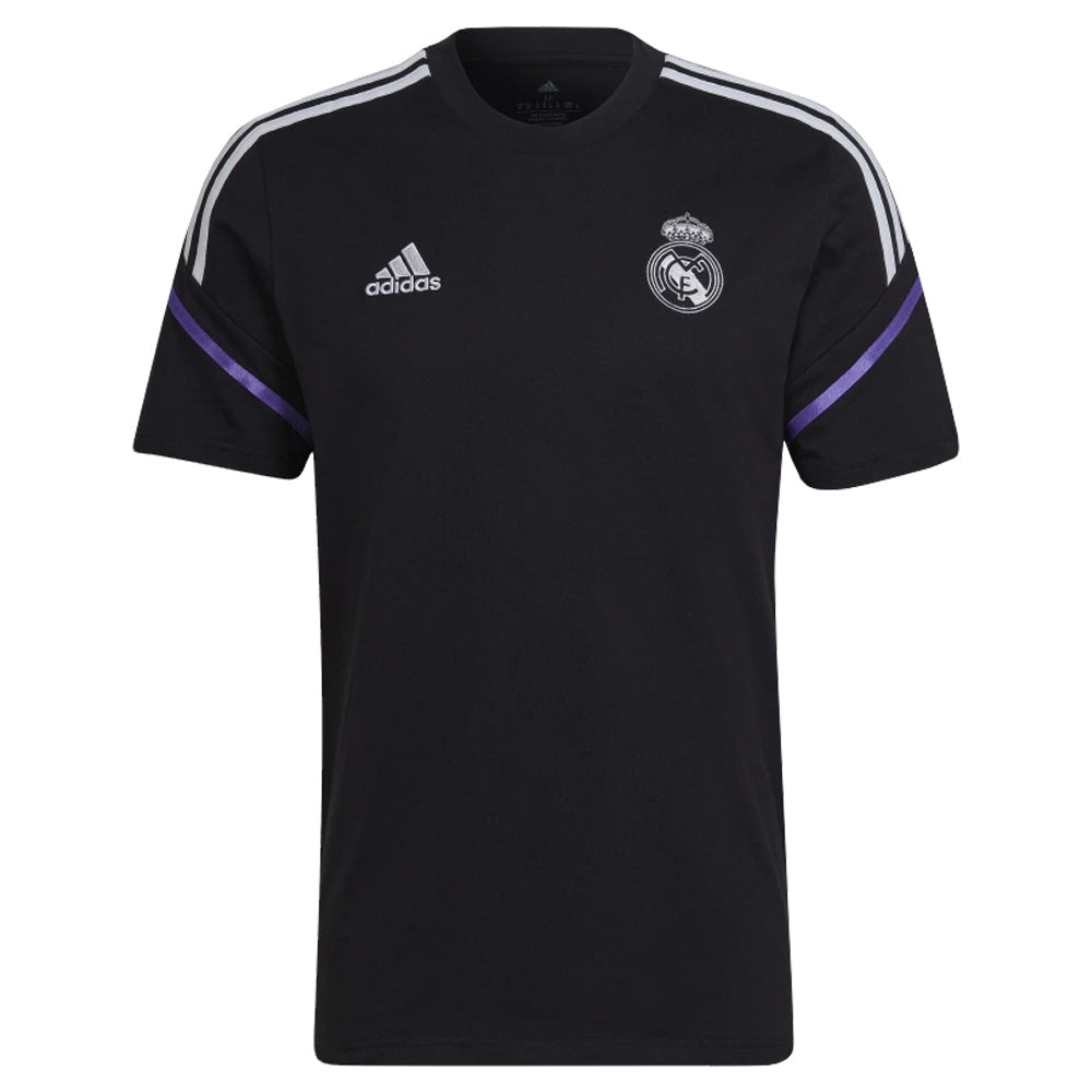 2022-2023 Real Madrid Training Tee (Black)_0