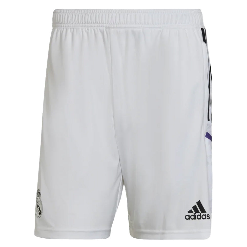2022-2023 Real Madrid Training Shorts (White)_0