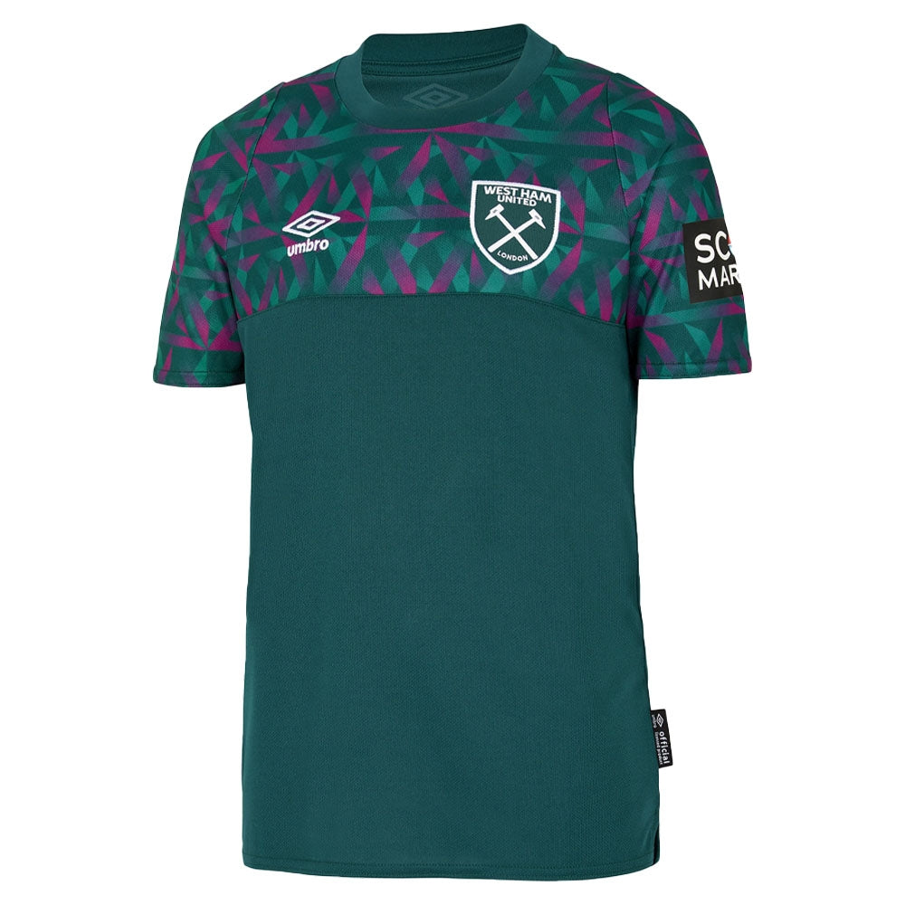 2022-2023 West Ham Home Goalkeeper Shirt (Kids)_0