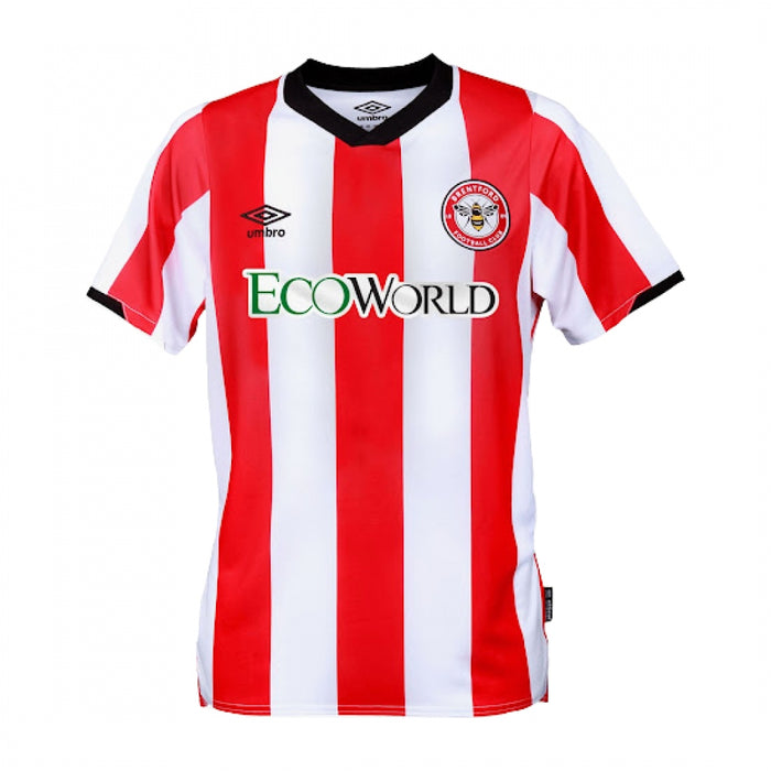 Brentford 2019-20 Home Shirt ((Excellent) 3XL) (Mbeumo 19)