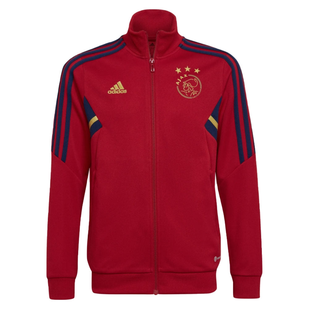 2022-2023 Ajax Track Jacket (Red) - Kids_0