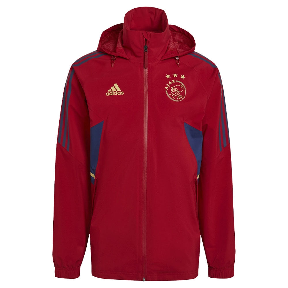 2022-2023 Ajax Rain Jacket (Red)_0