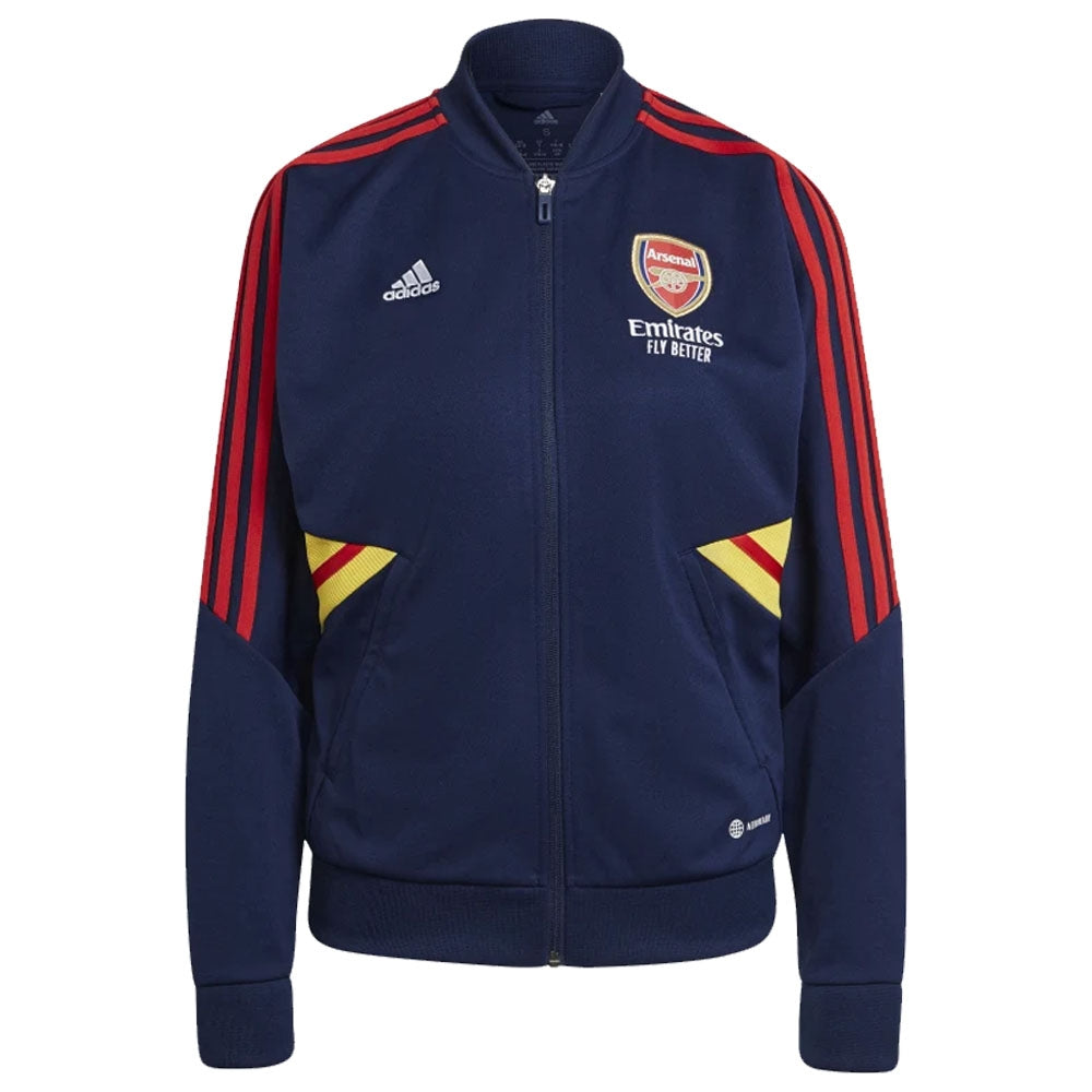 2022-2023 Arsenal Track Jacket (Navy) - Ladies_0