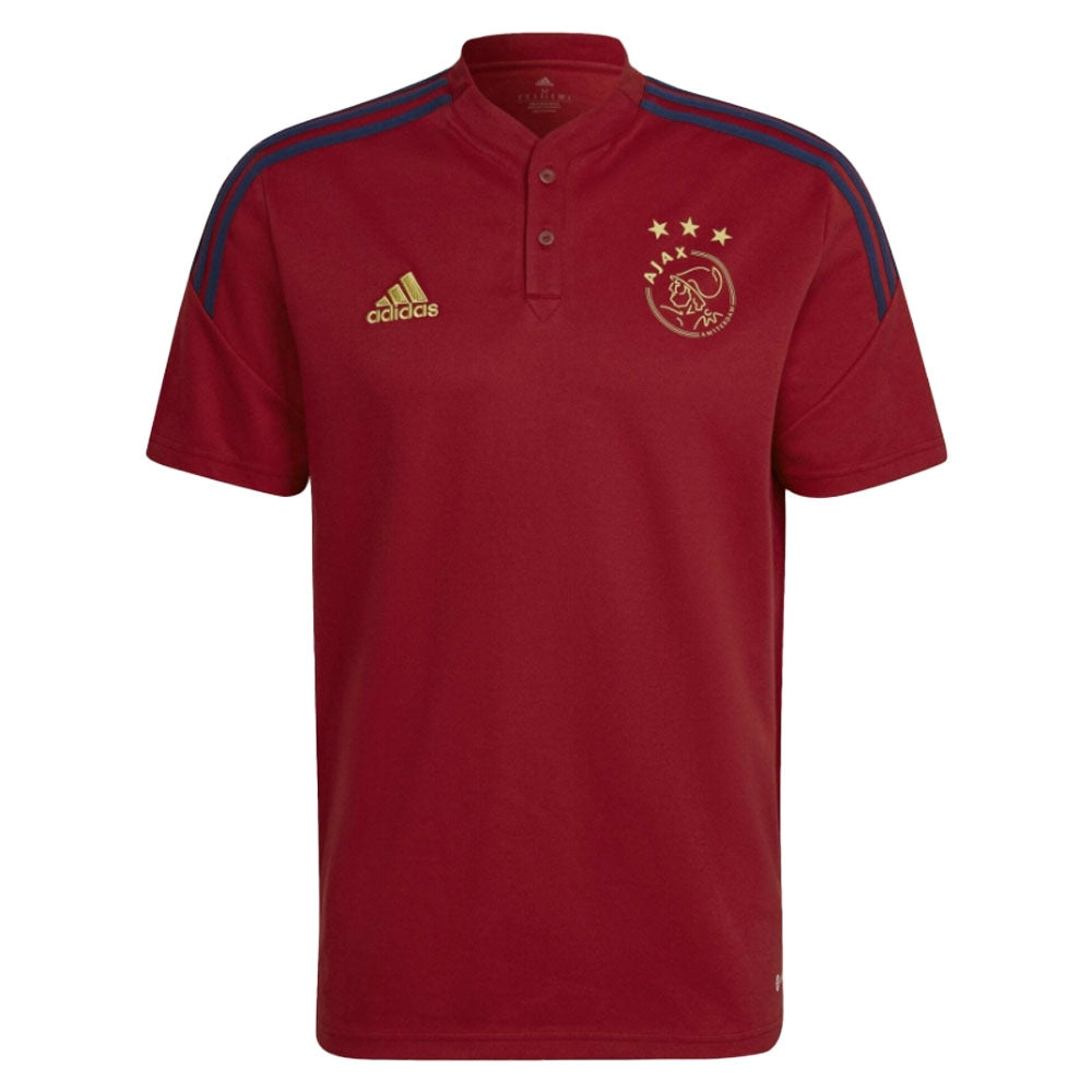 2022-2023 Ajax Polo Shirt (Red)_0