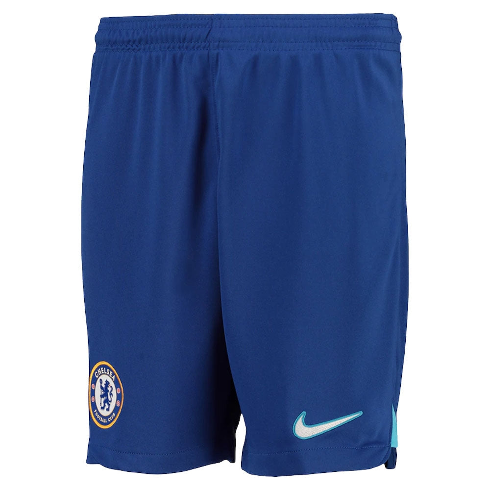 2022-2023 Chelsea Home Shorts (Blue) - Kids_0