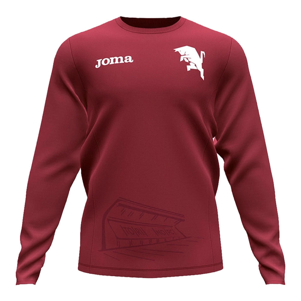 2022-2023 Torino Training Sweatshirt (Burgundy)_0