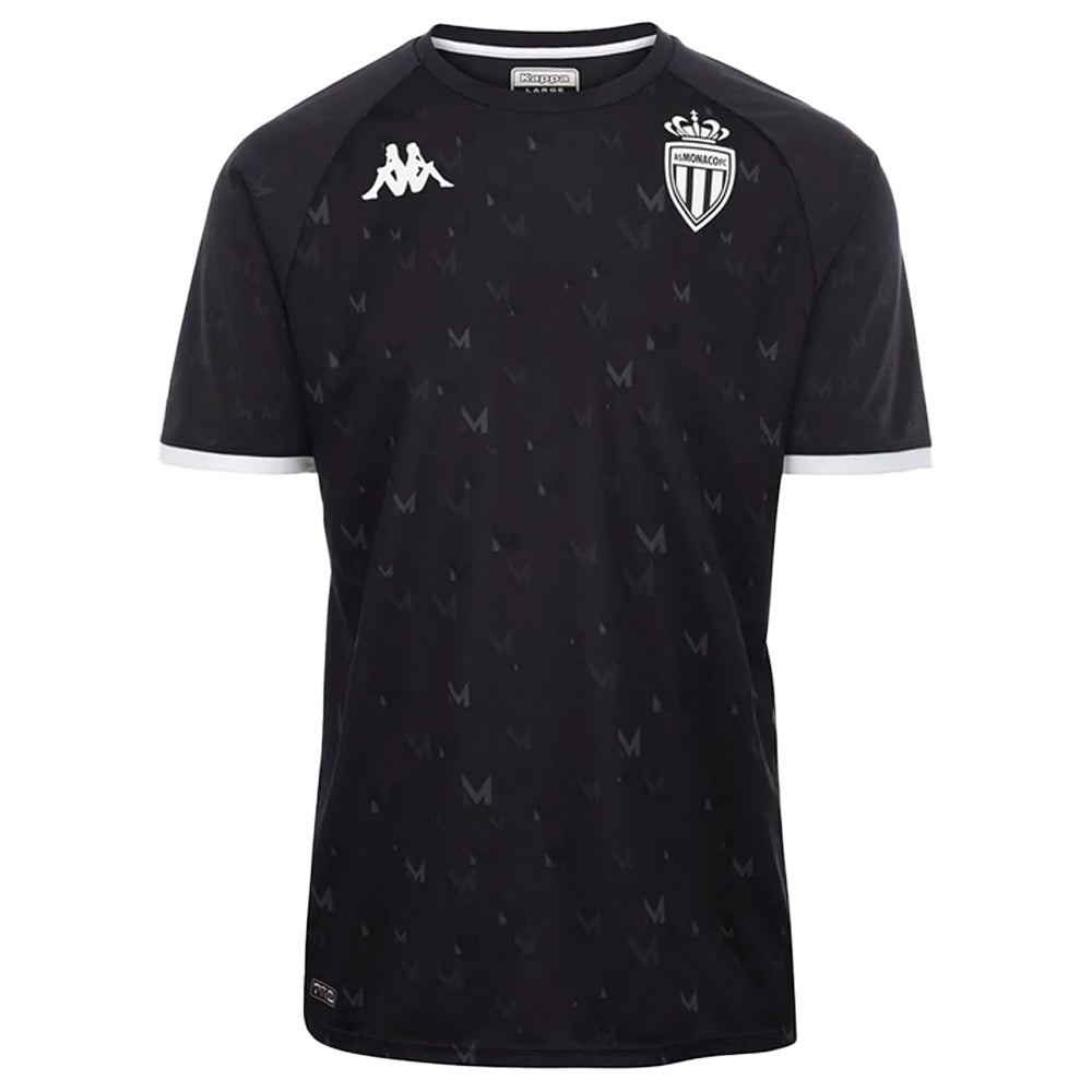 2022-2023 Monaco Warm Up Shirt (Grey)_0