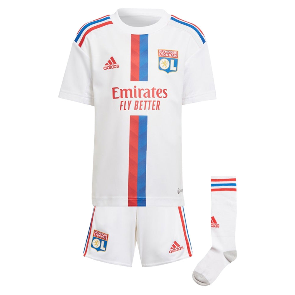 2022-2023 Olympique Lyon Home Mini Kit_0