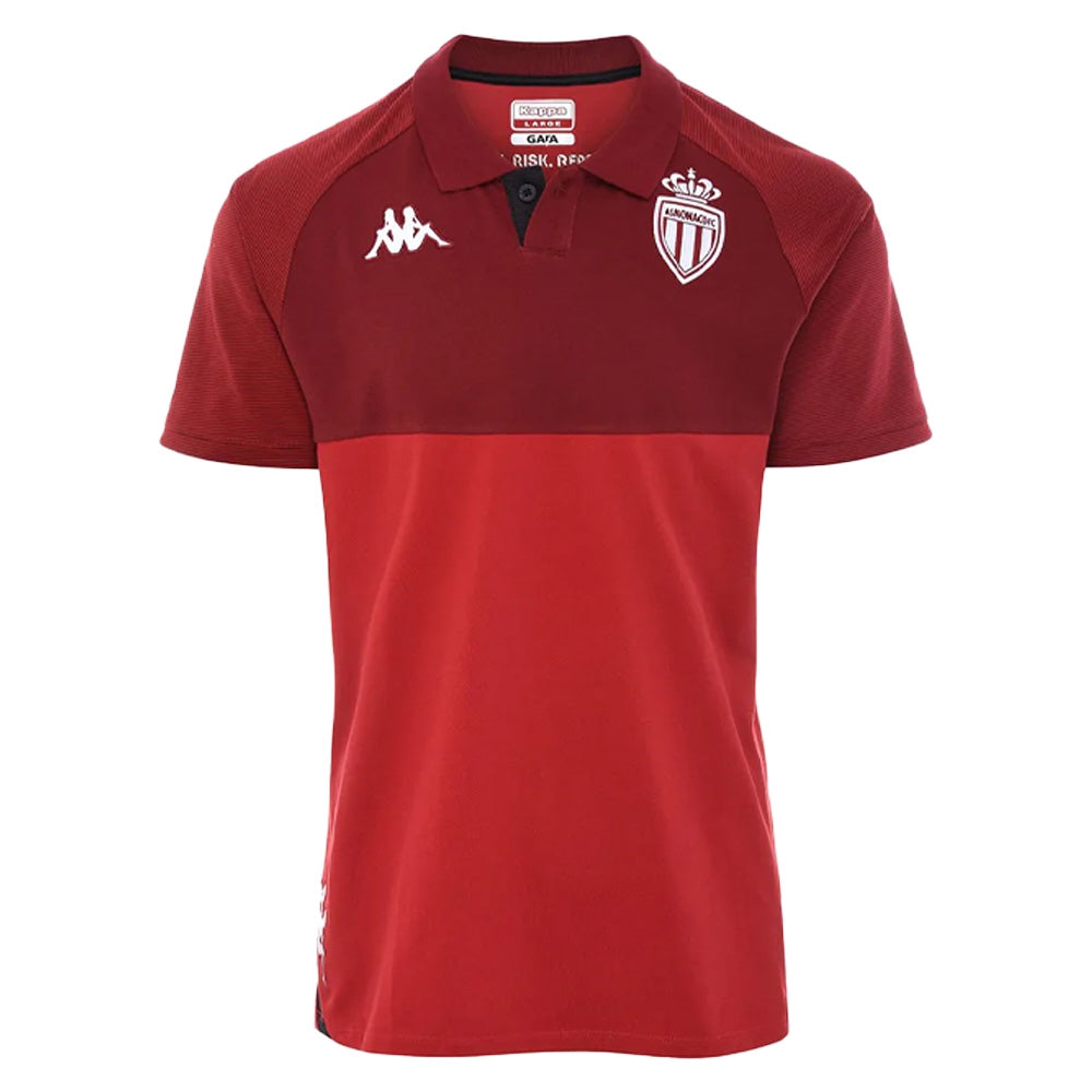 2022-2023 Monaco Polo Shirt (Red)_0