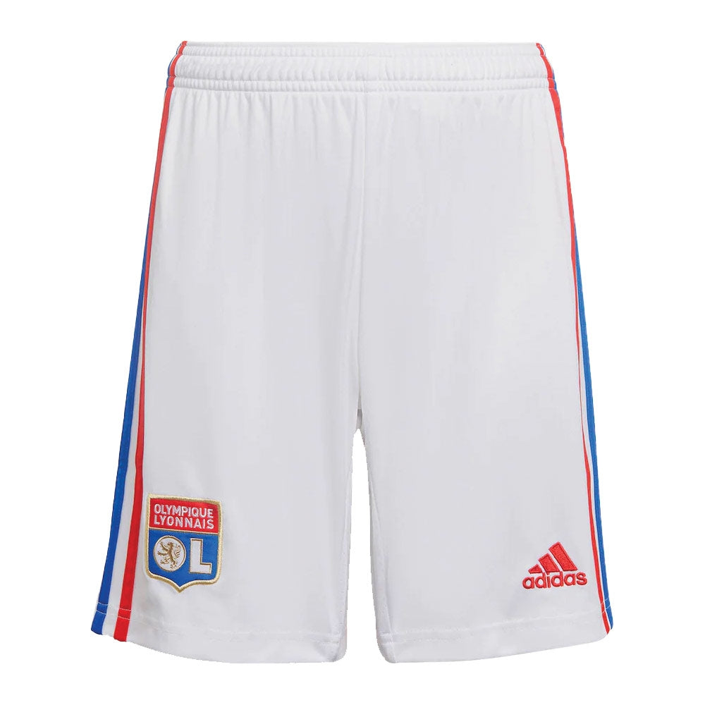 2022-2023 Olympique Lyon Home Shorts (White)_0