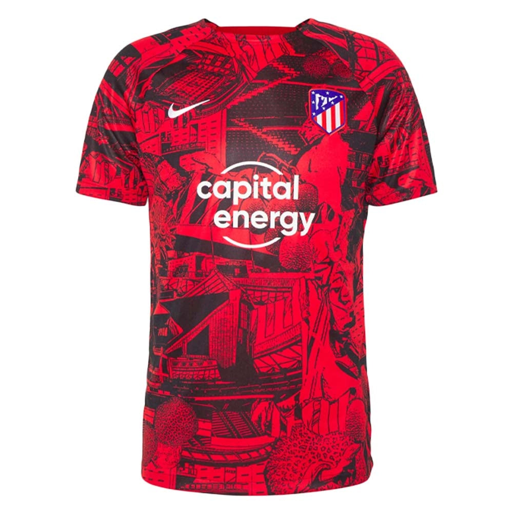 2022-2023 Atletico Madrid Pre-Match Training Shirt (Red)_0