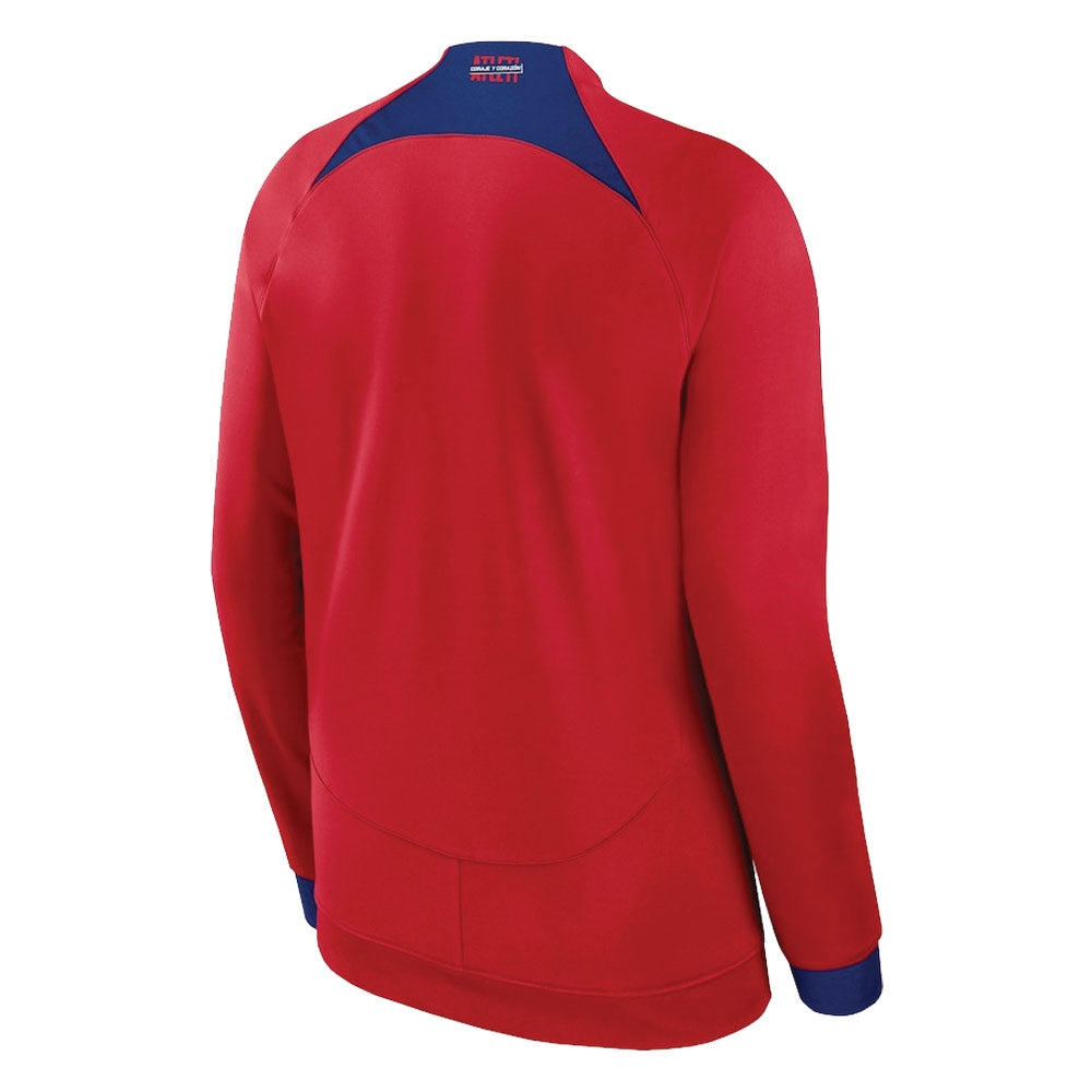 2022-2023 Atletico Madrid Academy Jacket (Red)_0