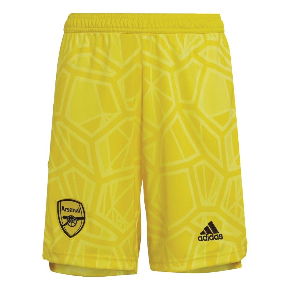 2022-2023 Arsenal Home Goalkeeper Shorts (Yellow)_0