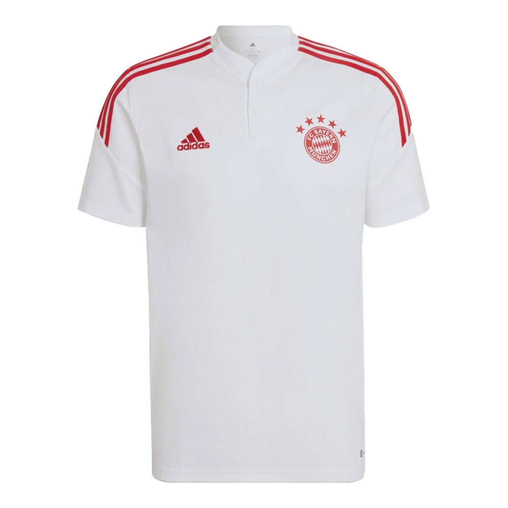 2022-2023 Bayern Munich Training Polo Shirt (White)_0