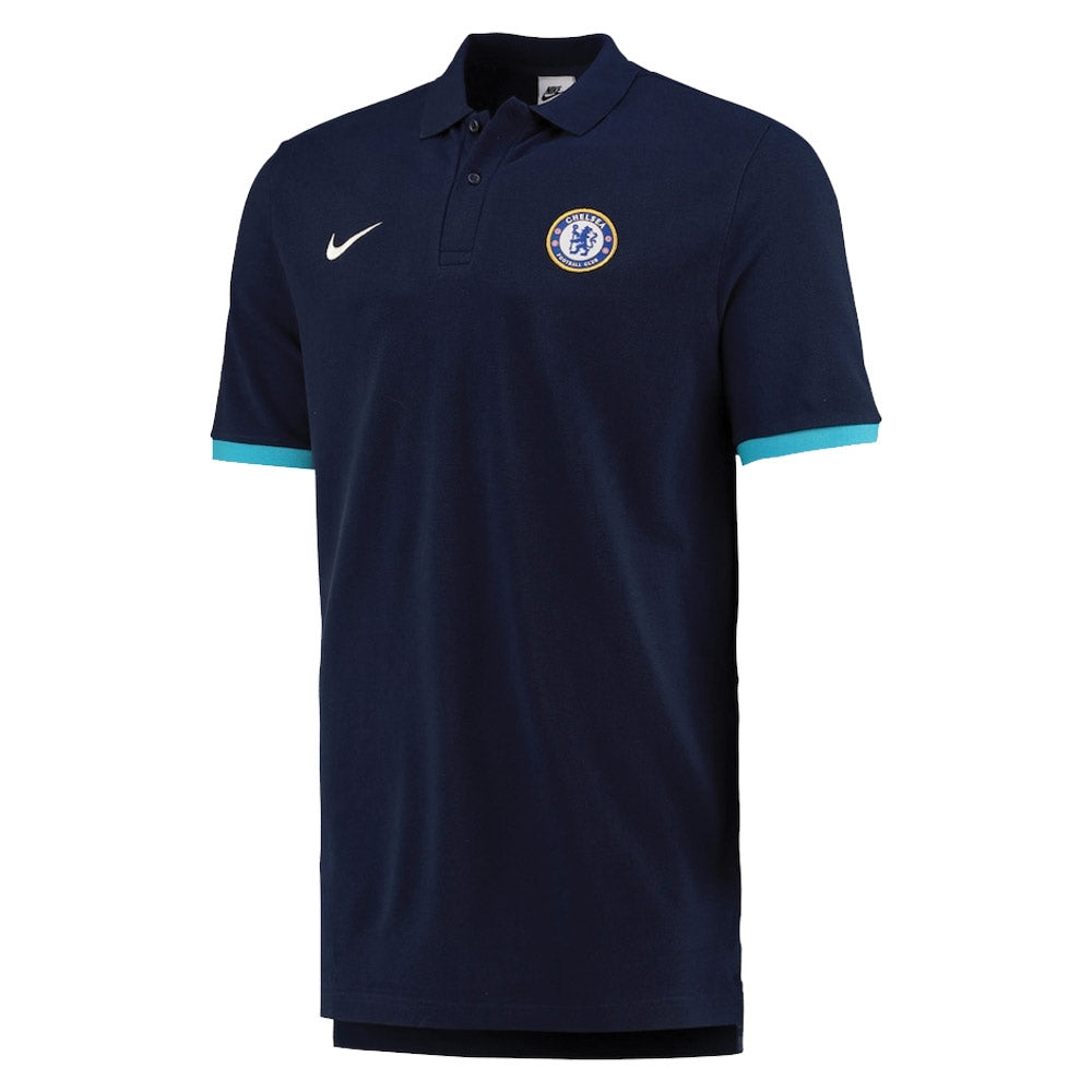 2022-2023 Chelsea Core Polo Shirt (Navy)_0