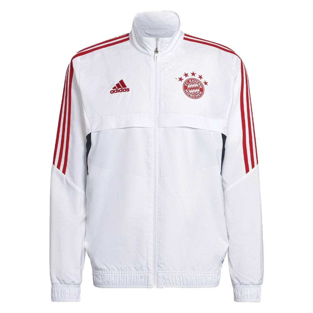 2022-2023 Bayern Munich Presentation Jacket (White)_0