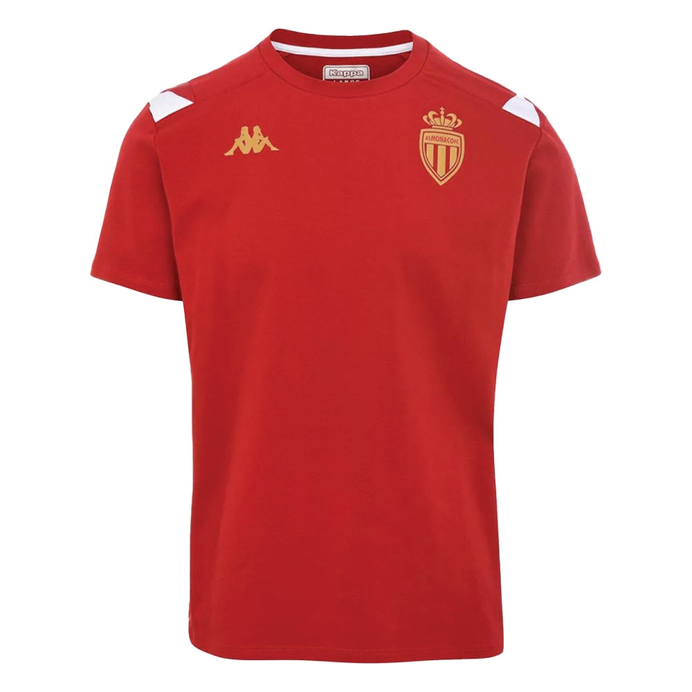 2022-2023 Monaco Cotton T-Shirt (Red)_0