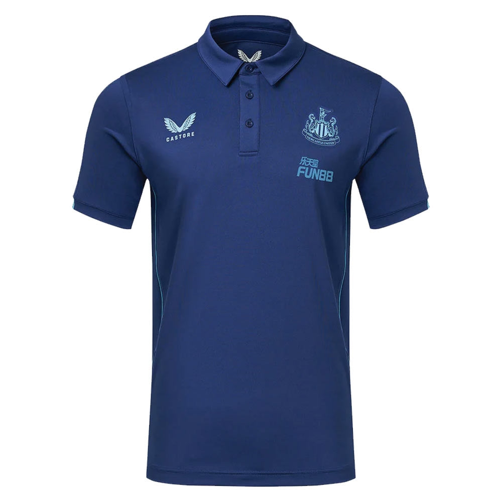 2022-2023 Newcastle Players Travel Polo (Navy)_0