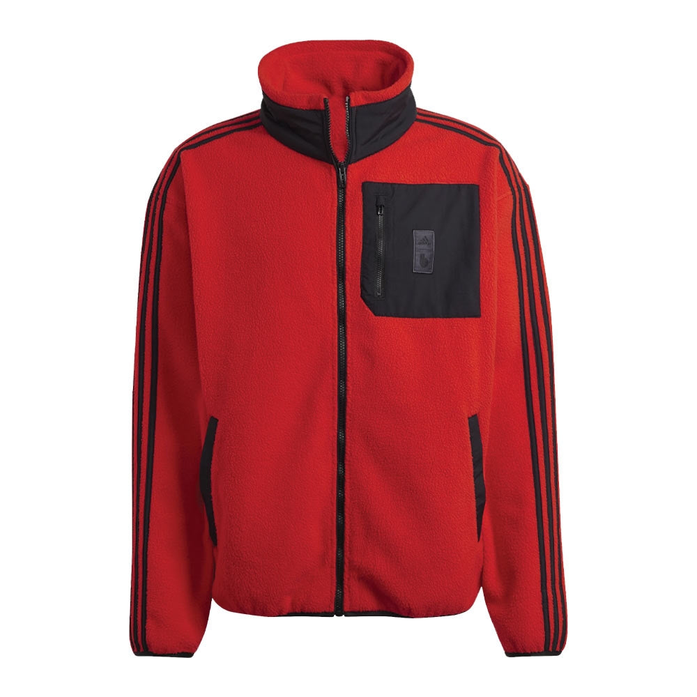 2022-2023 Belgium Fleece Jacket (Red)_0