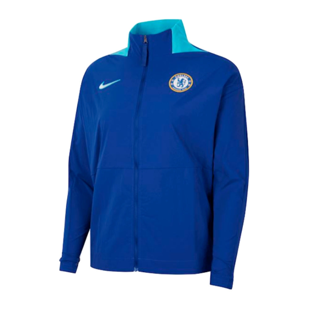 2022-2023 Chelsea Dri-Fit Football Jacket (Blue) - Ladies_0