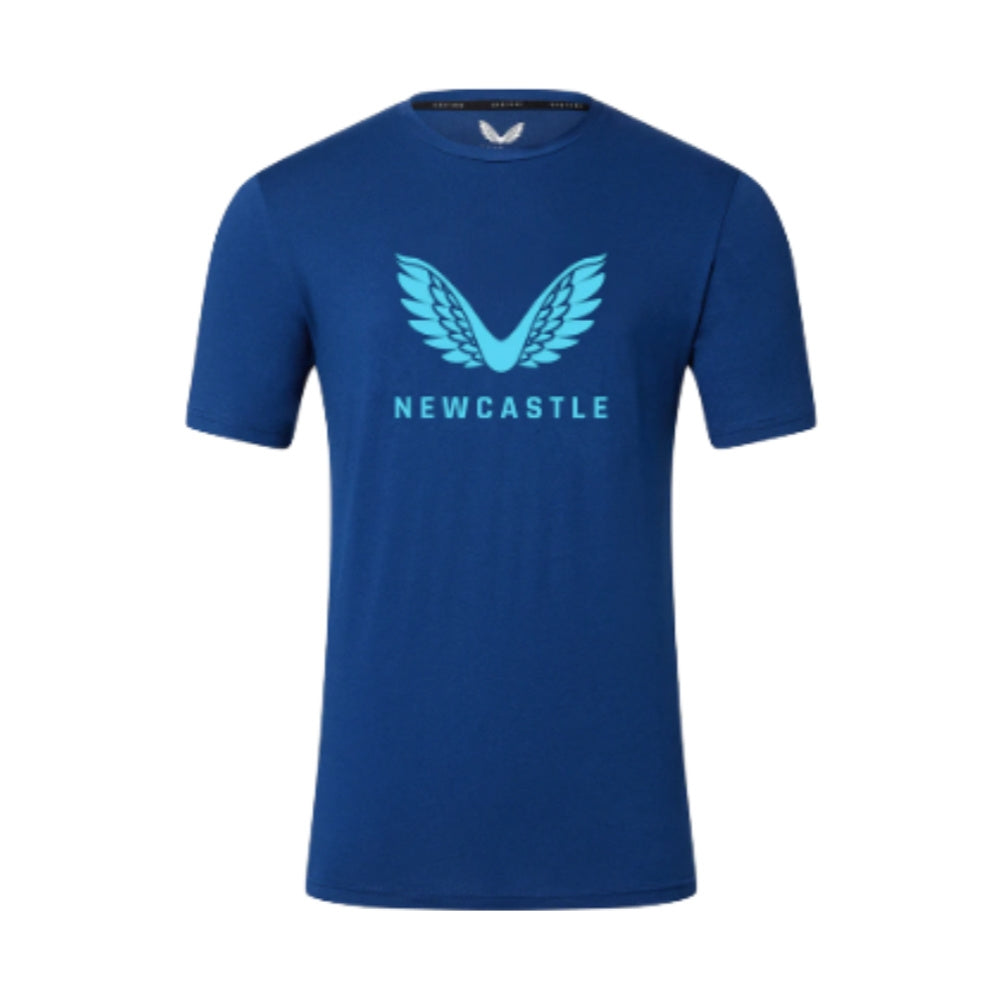 2022-2023 Newcastle Players Travel Tee (Ink Blue)_0