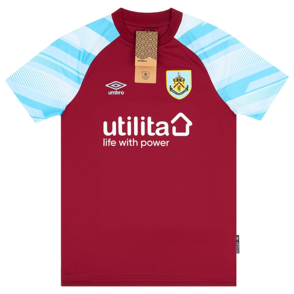 2021-2022 Burnley Home Shirt (Kids)_0