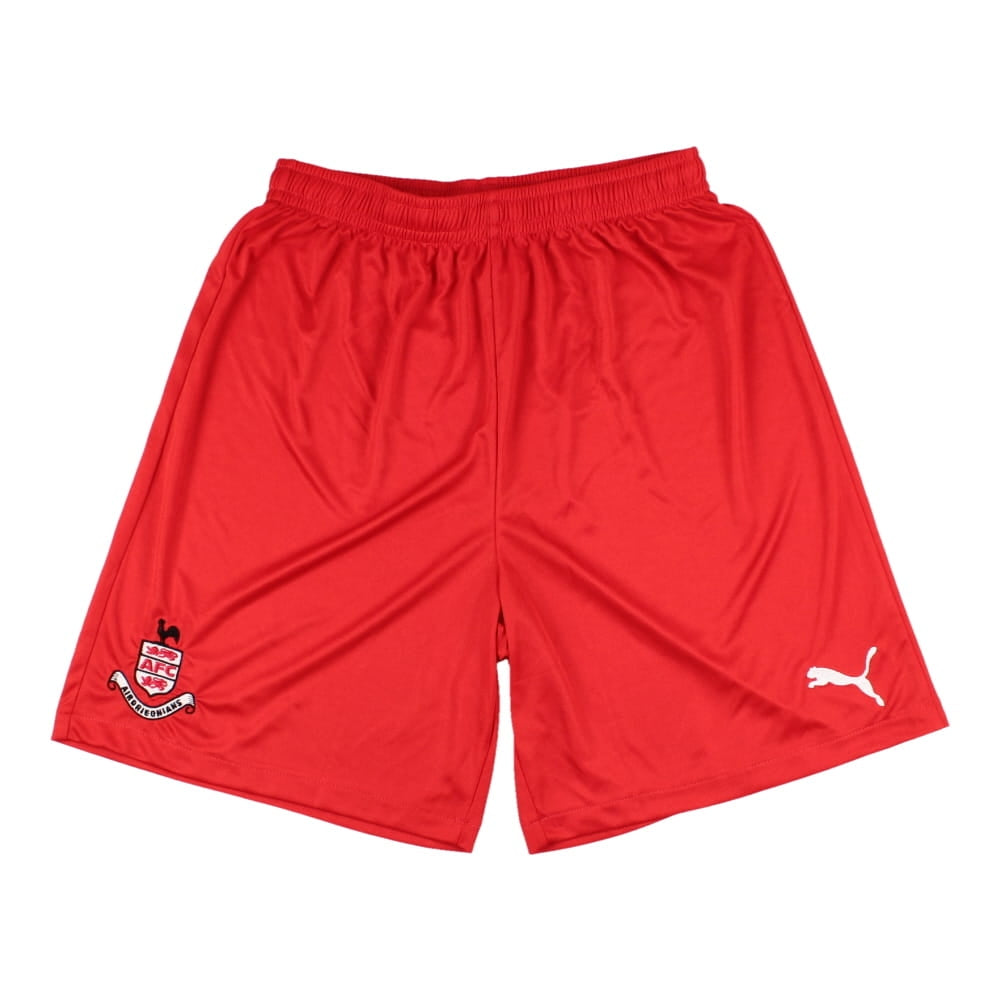 2014-2015 Airdrie Home Shorts (Red) - Kids_0