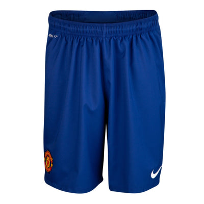2012-2013 Man Utd Goalkeeper Away Shorts (Blue)_0
