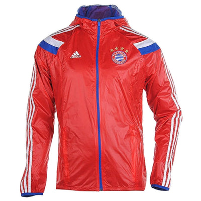 2014-2015 Bayern Munich Anthem Jacket (Red)_0