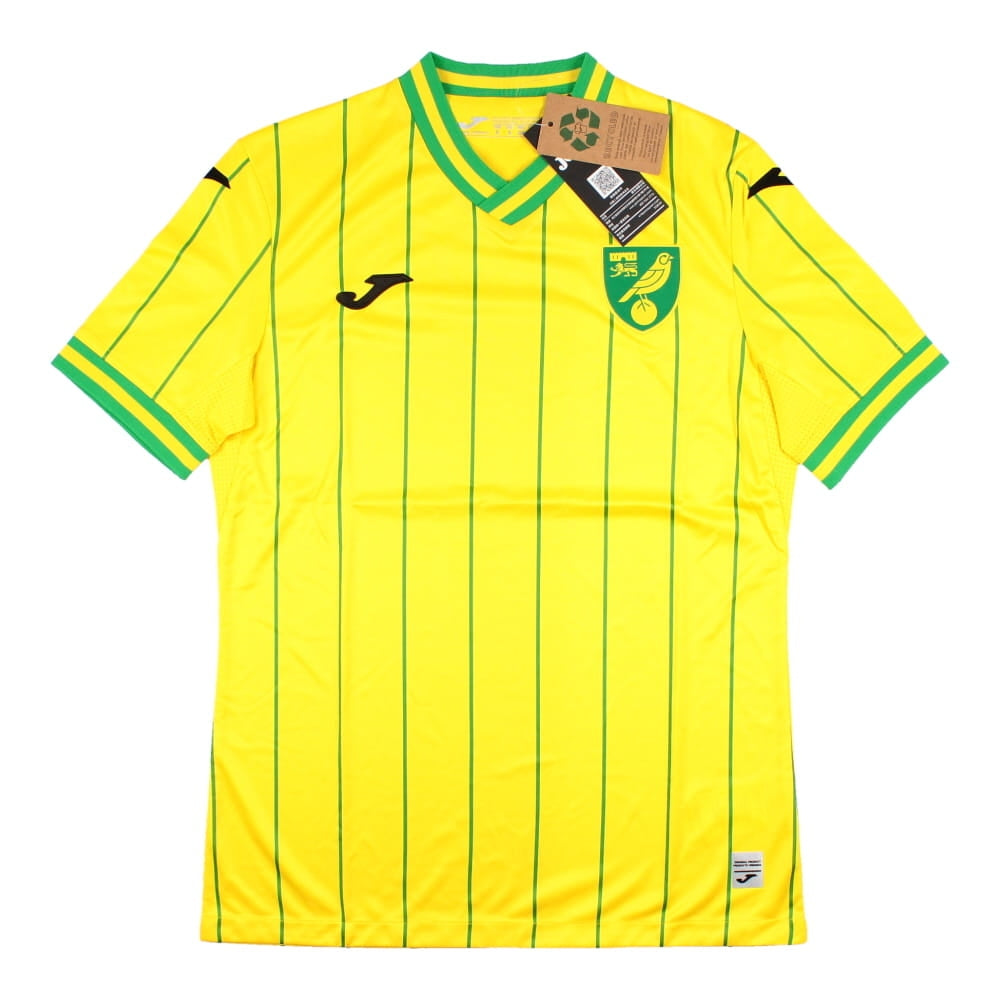 2022-2023 Norwich City Home Shirt_0