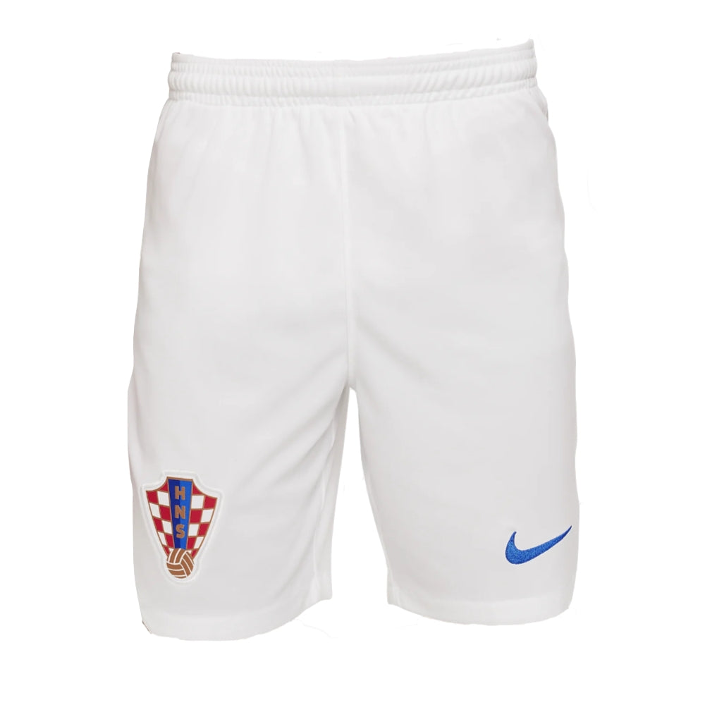 2022-2023 Croatia Home Shorts (White) - Kids_0